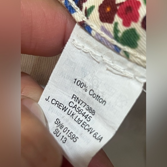 Madewell floral shorts size 28 super comfy nice fabric 100% cotton - Picture 10 of 16